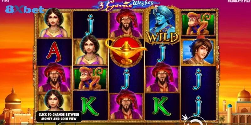 Cơ chế Jackpot và giải thưởng của Aladdin Wishes